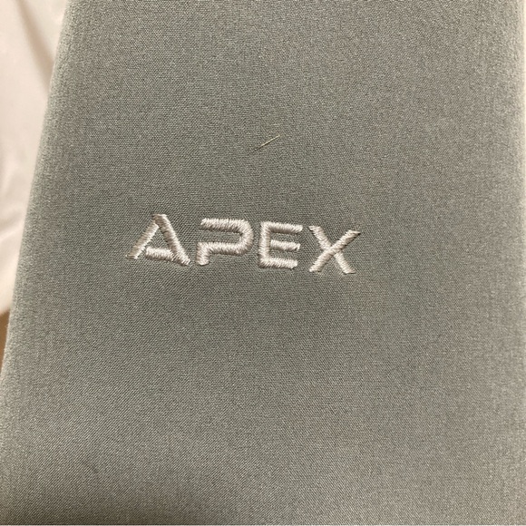 The North Face Apex Bionic Softshell Jacket Ski Snowboard Mens XL Gray/White - Picture 9 of 16